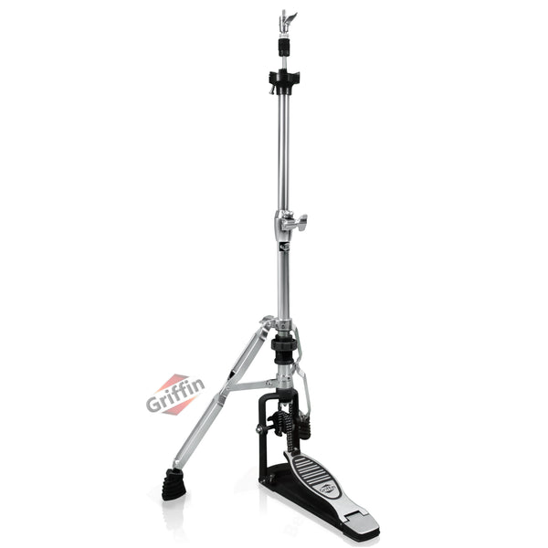 hi hat control pedal 2-Leg Hi-Hat Stand | Converts to No-Leg HiHat Pedal