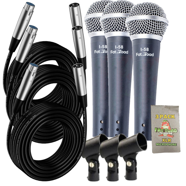 Dynamic Vocal Microphones with XLR Cables - GeekStands.com