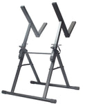 Guitar Combo Amplifier Stand by GRIFFIN - Low Profile Pro-Audio Amp Tilt Back Mount Stand for Speaker Cabinet - PA Speaker Karaoke Monitor Holder