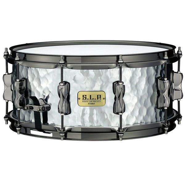 Tama SLP Expressive Hammered Steel Snare Drum 14x6 - GeekStands.com