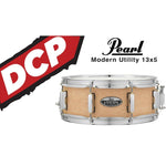Pearl Modern Utility Maple Snare Drum 13x5 Satin Black