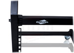 Rack Mount Rolling Stand & Adjustable Mixer Platform Rails by GRIFFIN - 19U Cart Holder for Music Studio Booth Pro Audio Recording Cabinet Equipment