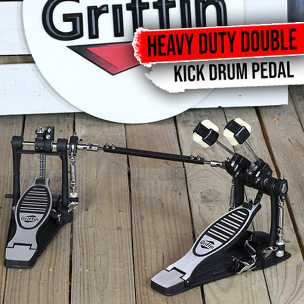 double kick pedal Double Kick Drum Pedal By Griffin