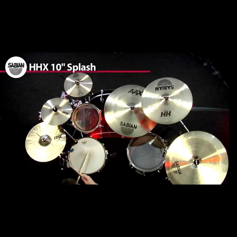 Sabian HHX Splash Cymbal 10" Brilliant