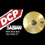 Sabian HHX Raw Bell Dry Ride Cymbal 21