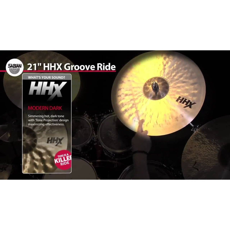 Sabian HHX Groove Ride Cymbal 21"