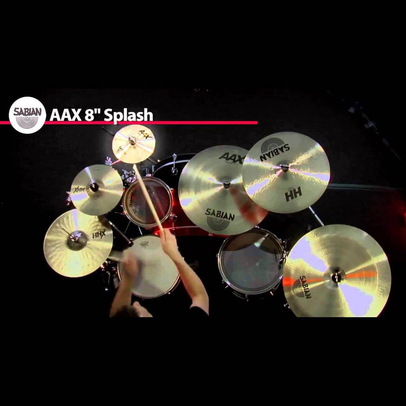 Sabian AAX Splash Cymbal 08