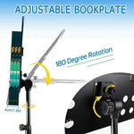 Sheet Music Stand-Metal with Light, Portable Violin Guitar