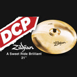 Zildjian A Sweet Ride Brilliant Cymbal 21
