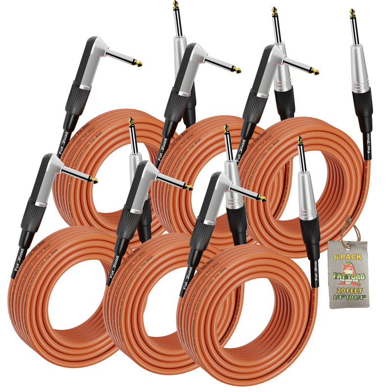 AP2303-R-20FT-Orange-Guitar-Cables