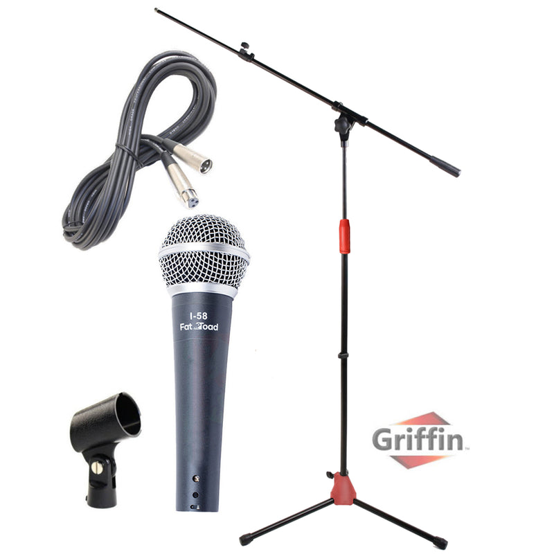 Telescoping Mic Boom Stands by Griffin with Mic Stand