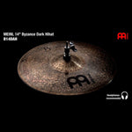 Meinl Byzance Dark Hi Hat Cymbals 14