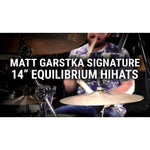 Meinl Byzance Matt Garstka Equilibrium Hi Hat Cymbals 14