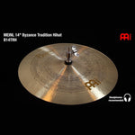 Meinl Byzance Jazz Tradition Hi Hat Cymbals 14
