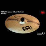 Meinl Byzance Brilliant Thin Crash Cymbal 15