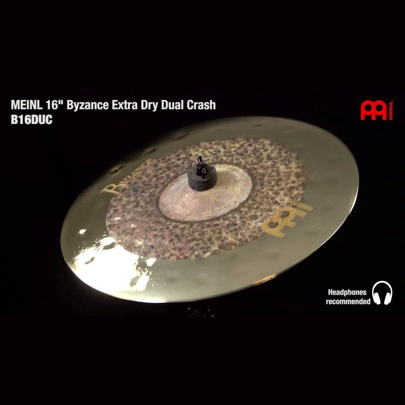 Meinl Byzance Dual Crash Cymbal 16