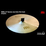 Meinl Byzance Jazz Extra Thin Crash Cymbal 16