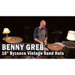 Meinl Byzance Vintage Sand Hat Cymbals 16