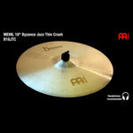 Meinl Byzance Jazz Thin Crash Cymbal 18