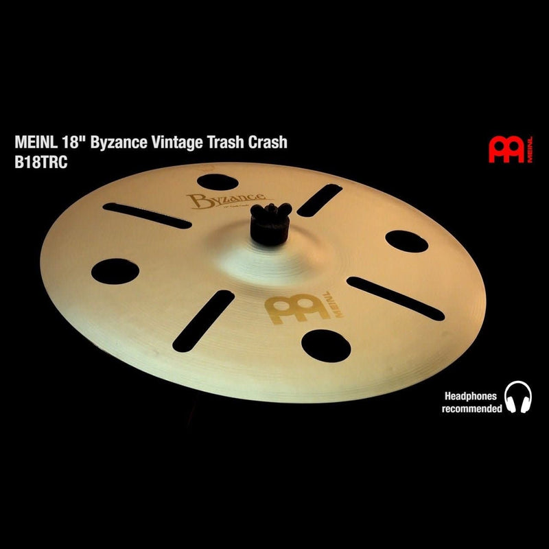 Meinl Byzance Vintage Trash Crash Cymbal 18"