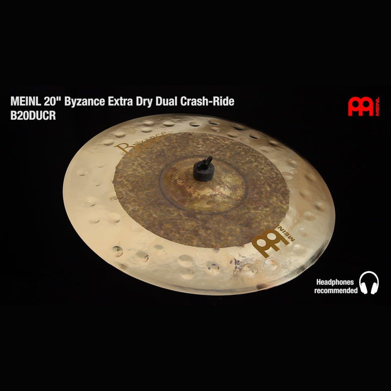 Meinl Byzance Dual Crash Ride Cymbal 20"