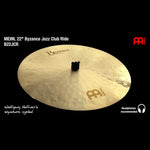 Meinl Byzance Jazz Club Sizzle Ride Cymbal 22