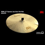 Meinl Byzance Jazz Extra Thin Ride Cymbal 22