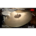 Meinl Byzance Vintage Sand Crash/Ride Cymbal 22