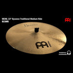 Meinl Byzance Traditional Medium Ride Cymbal 23