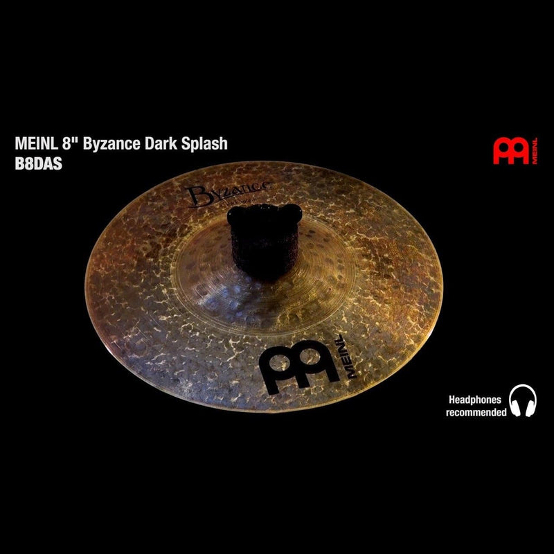 Meinl Byzance Dark Splash Cymbal 8