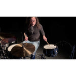 Tama Metalworks 10x5.5 Steel snare drum w/Matte Black Shell Hardware