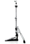 2 Leg Hi-Hat Stand by GRIFFIN - Premium Heavy Duty Hihat Cymbal Foot Pedal with Drum Key - Folding Two Leg Style Converts to a No Leg High Hat Mount