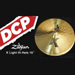 Zildjian K Zildjian Light Hi Hat Cymbals 16