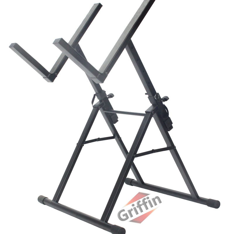 Guitar Combo Amp Floor Stand Tilt Back PA Amplifier Speaker Monitor Holder Mount