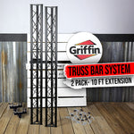GRIFFIN - Triangle Truss Light Kit DJ Booth Trussing Stage C Clamp Mounts System