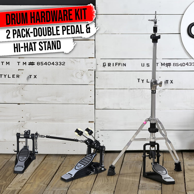 H600A-P1000-HiHat-Stand-with-double-kick-pedal