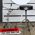 Snare-Stand-and-Drum-Throne