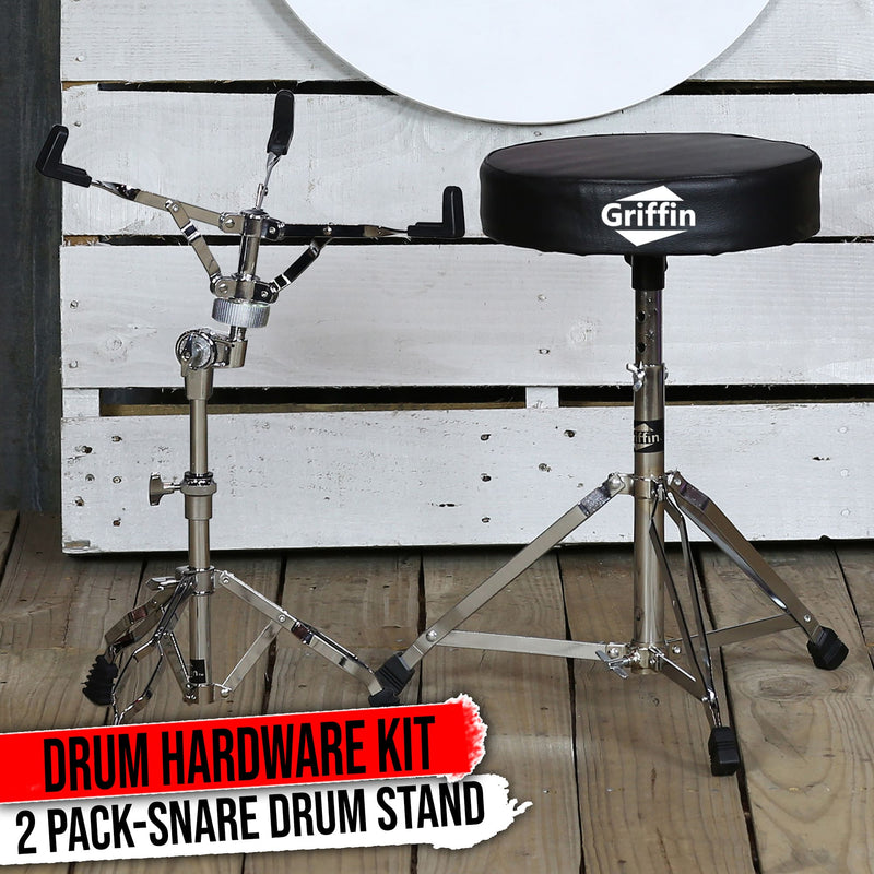 Snare-Stand-and-Drum-Throne