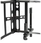 GRIFFIN 2-Tier DJ Coffin Workstation Stand | Double Table Top Keyboard & Laptop Holder | Digital Piano Rack Mount Platform for Studio Mixer Controllers, Turntable, Speakers, & Stage Equipment