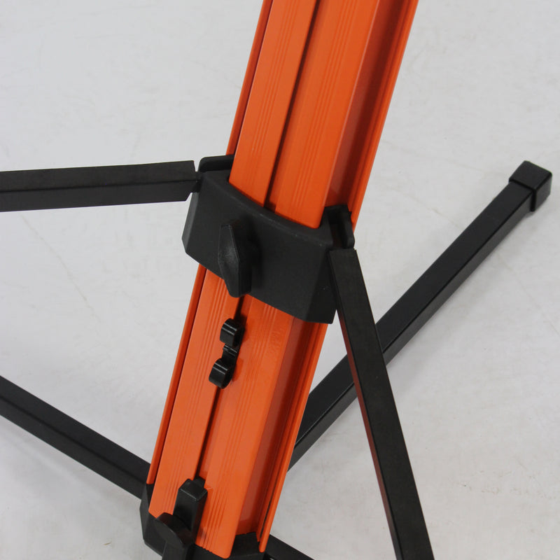 Keyboard Stand (2-Tier) with Mic Boom Arm Adapter by FAT TOAD - Professional Double Sliding Electronic Piano Column Tower for Turntable, DJ Audio Gear & Studio Synthesizer