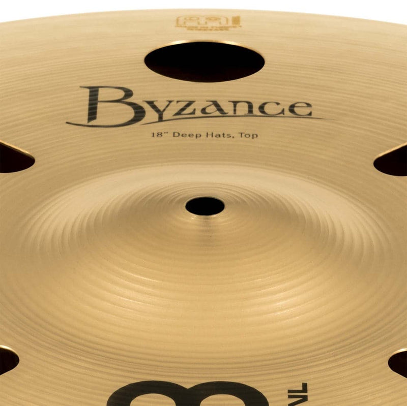 Meinl Byzance Anika Nilles Deep Hi Hats w/X-Hat Arm