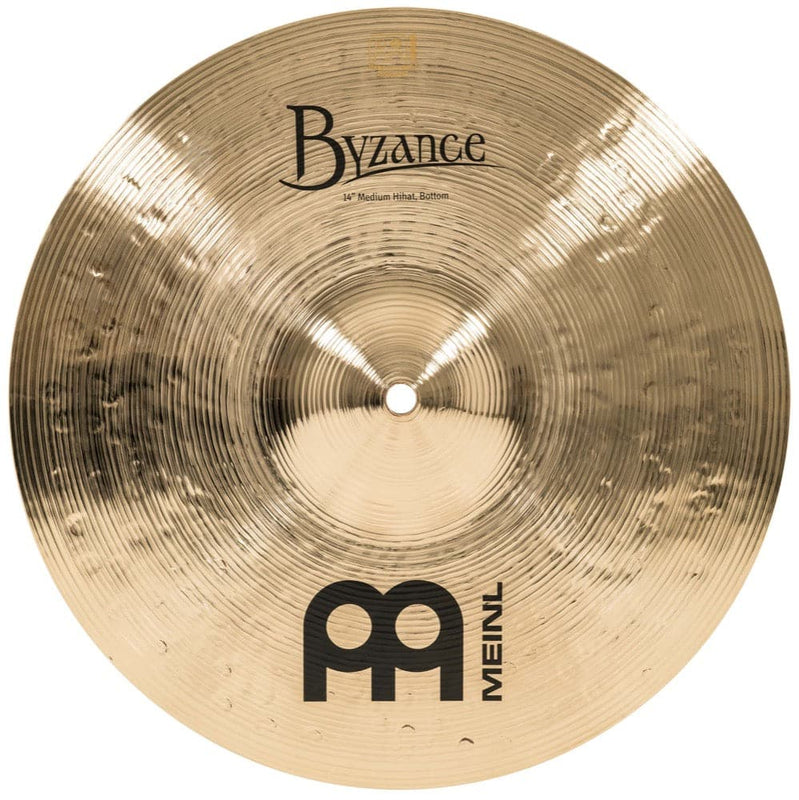Meinl Byzance Brilliant Medium Hi Hat Cymbals 14