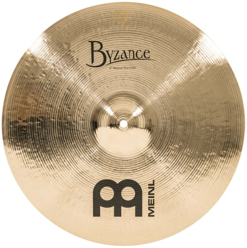 Meinl Byzance Brilliant Medium Thin Crash Cymbal 17