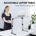 Adjustable Height Laptop Desk Foldable Laptop Stand Portable Lap Desk
