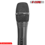 5Core VHF Dual Channel DIGITAL Wireless Microphone System Receiver &