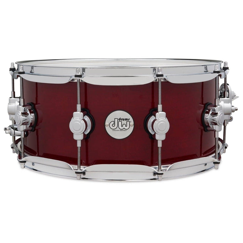 DW Design Snare Drum 14x6 Cherry Stain
