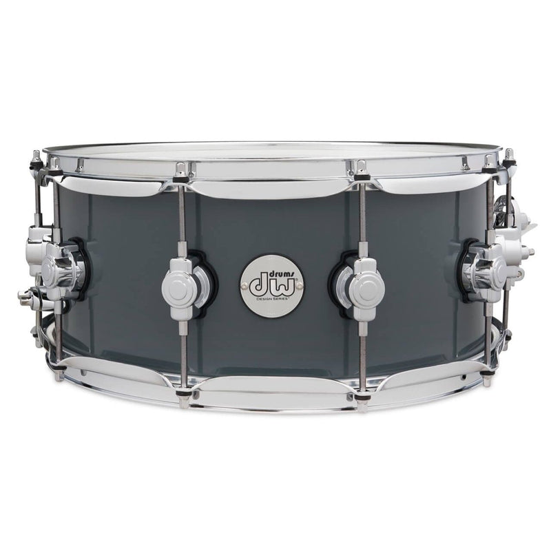 DW Design Snare Drum 14x6 Steel Grey