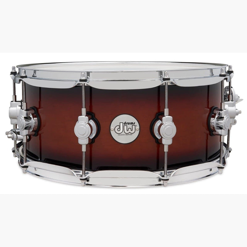 DW Design Snare Drum 14x6 Tobacco Burst