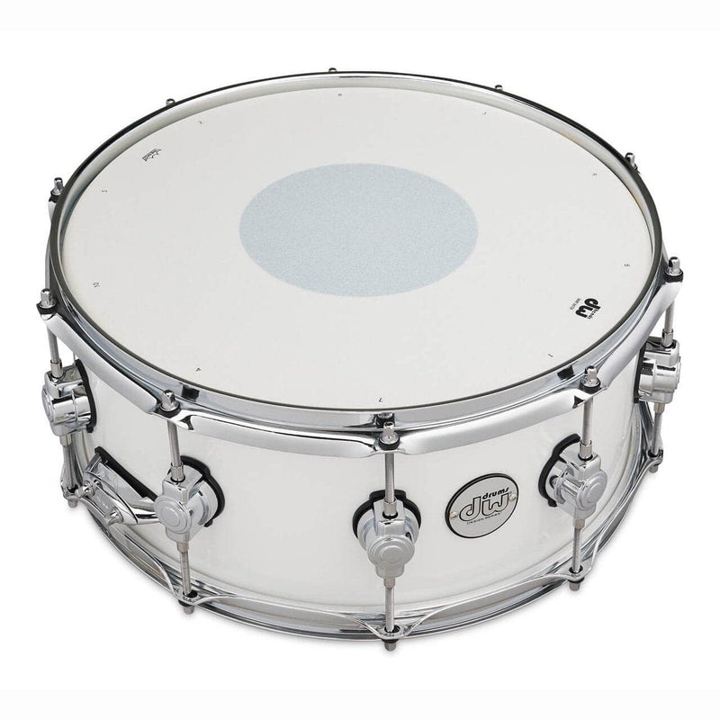 DW Design Snare Drum 14x6 Gloss White