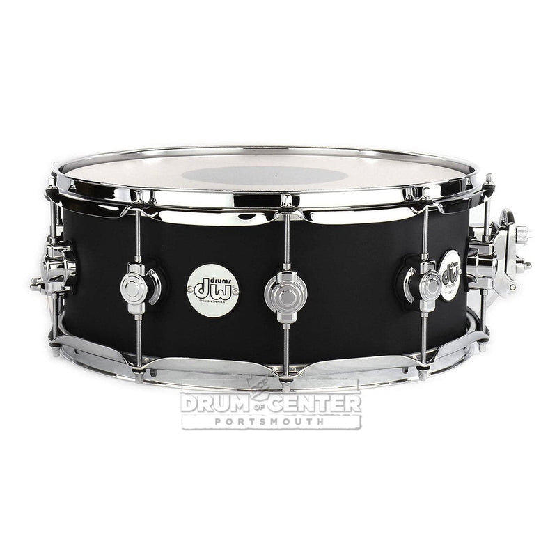 DW Design 14x5.5 Snare Drum Black Satin